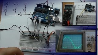 DAC using R2R resistor ladder [upl. by Rovaert]