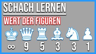 Schach lernen  Der Wert der Figuren [upl. by Yajiv351]