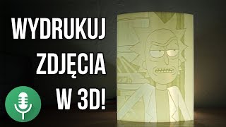 WYDRUKUJ ZDJĘCIA NA DRUKARCE 3D  Litofany  AD3D [upl. by Sueahccaz]