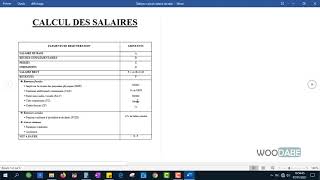 Principe de calcul du net à payer dun salarié [upl. by Iad]