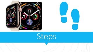 Apple Watch How to find step count [upl. by Akcired]