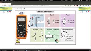 Utilisation du multimètre [upl. by Rea654]