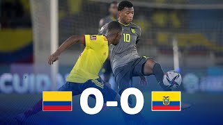 Eliminatorias  Colombia 00 Ecuador  Fecha 12 [upl. by Milano826]