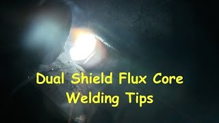 Dual Shield Flux Core Welding Basics [upl. by Rosalie360]