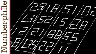 Special Magic Square  Numberphile [upl. by Broida]