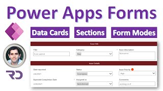 Power Apps Form Control Tutorial  New Edit Form [upl. by Geraldina344]