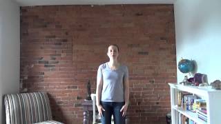 Daily Energy Routine Homolateral Crossover Repatterning Exercise [upl. by Geraldina]