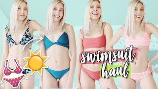 Swimsuit Try On Haul  Swimsuit Collection 2018 [upl. by Arin]