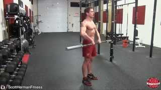 How To Barbell Upright Row [upl. by Monson]