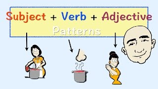 Subject  Verb  Adjective Patterns  English Speaking Practice  ESL  EFL [upl. by Aker]