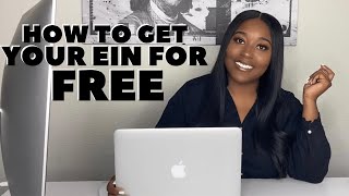 How To Get Your EIN Employer Identification Number For Your Business For FREE [upl. by Irt]