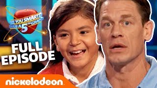 John Cena Hosts NEW Are You Smarter Than A 5th Grader FULL EP  Nick [upl. by Bauske546]