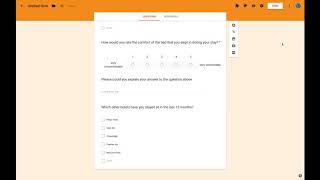 Creating an online survey with Google Forms [upl. by Knowling454]