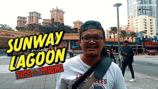 Sunway Lagoon Theme Park amp Water Park  TIPS amp TRICKS 2019 [upl. by Ecnaralc90]