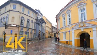 4K Vilnius Lithuania  Urban Documentary Film  Travel Journal [upl. by Gneh499]