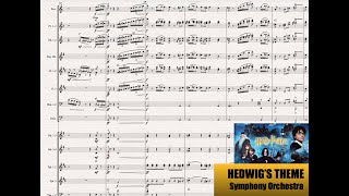 Hedwigs Theme Full Orchestral Score [upl. by Nauhs]