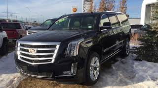 2019 Cadillac Escalade ESV Premium Luxury Review [upl. by Kacerek]