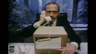 Funny 1980s Federal Express John Moschitta TV Commercial Fast Talker FedEx 1981 [upl. by Psyche392]