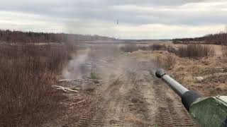 Firing some 40mm Bofors Cannon from Strf 90 [upl. by Arch]