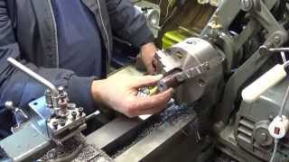 Making a Press Fit Spindle Bearing Housing On Myford ML7 Lathe [upl. by Wanonah]