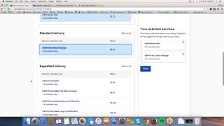 ebay Shipping Calculator Tutorial [upl. by Capon]