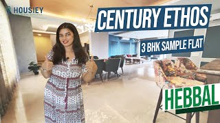 Century Ethos Hebbal  3 BHK Sample Flat Tour  Century Real Estate Bangalore [upl. by Anala]