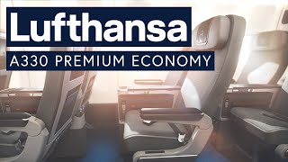 Lufthansa A330 Premium Economy  Riyadh to Frankfurt [upl. by Hgielah]