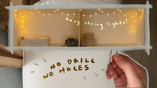 ✨ EASY DIY CEILING HOOK HACK ✨ renter friendly [upl. by Enetsuj937]