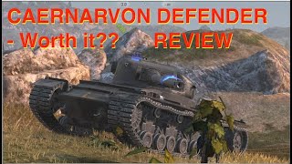 WOT Blitz  Caernarvon Defender  review and ACE replay [upl. by Rossy890]