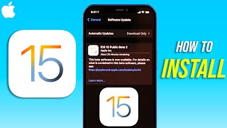 How to Download and Install iOS 15 on iPhone [upl. by Ehcadroj]