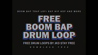 BEST BOOM BAP DRUM LOOP Free [upl. by Maidel]