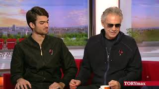 Andrea Bocelli and son Matteo team up in quotSiquot [upl. by Eagle]