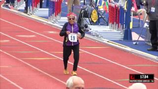 Ida Keeling Sets World Record At Penn Relays For 100 100m [upl. by Gil]