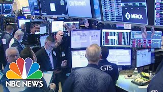 Stock Trading Halted After Markets Plunge At Market Open  NBC News [upl. by Freya]