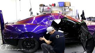 Professional Level How To Vinyl Wrap A Rear Quarter Panel  Camaro [upl. by Buffy]