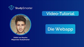 StudySmarter WebApp Tutorial by Maurice [upl. by Jarrell]