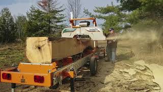 Take On the Big Logs with the Norwood LumberPro HD36 Portable Sawmill [upl. by Bevash]