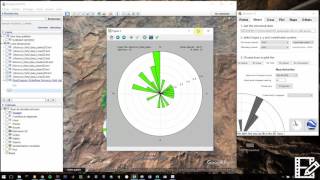 Geolokit howto6 rose diagrams amp stereonets [upl. by Aratehs]