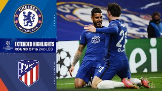 Chelsea vs Atlético de Madrid Extended Highlights  UCL on CBS Sports [upl. by Gaudette905]