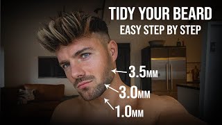 Easy amp Effective Beard Tidying Tutorial [upl. by Ailhat970]