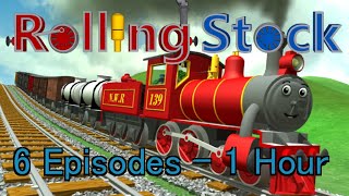 Cartoon Trains  1 Hour of Fun Adventures [upl. by Mailliw]