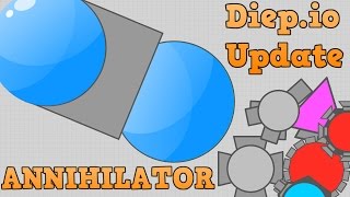 NEW DIEPIO ANNIHILATOR TANK  vs Bosses Mothership and Dominators [upl. by Ahsehat623]