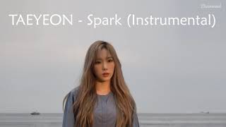 TAEYEON 태연  Spark Instrumental [upl. by Ajroj535]