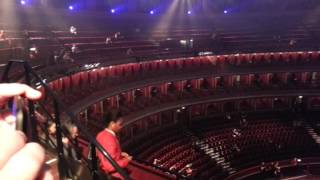 Royal Albert Hall  View from Circle [upl. by Ahsieyn957]