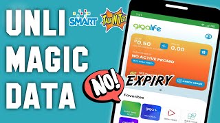 UNLI MAGIC DATA NO EXPIRY  5G DATA PROMO  SMART amp TALKNTEXT [upl. by Lydie]