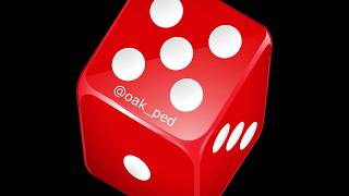 dado vitual 3D  3D virtual dice [upl. by Hashum]