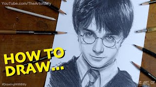 How to Draw Harry Potter in Year 1 at Hogwarts [upl. by Perceval]