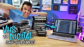 How to Convert VHS Tapes to Digital [upl. by Berman787]