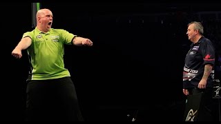 INCREDIBLE CHECKOUT From Michael van Gerwen To Win 2013 Premier League [upl. by Nonnek]