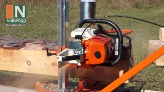 Mill Your Own Boards  EasytoUse UltraPortable amp Very Affordable PortaMill Chainsaw Sawmill [upl. by Aiela]